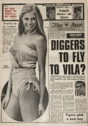 THE SUN VIC newspaper detail image